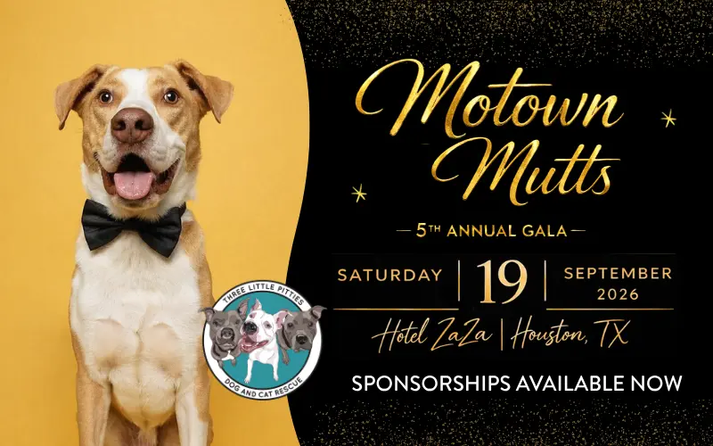 Motown Mutts 5th Annual Gala artwork for September 19, 2026